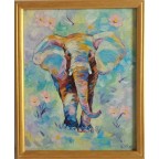 Elephant Original Oil Painting