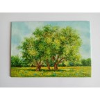 Rural Landscape Original Oil Painting