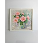 Pink peonies Original Oil Painting