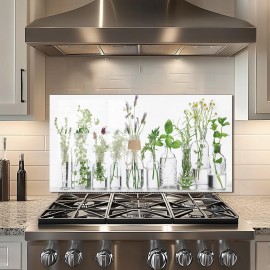 Kitchen Backsplash Vase Image Tempered Glass Kitchen Backsplash Vase Image Tempered Glass