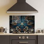 Tempered Glass Kitchen Backsplash Stove Splashback